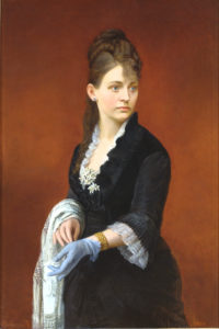 Tito Agujari, Ritratto di Anna Lucy Lamb Hermann, 1880, Galleria nazionale d'arte antica di Trieste